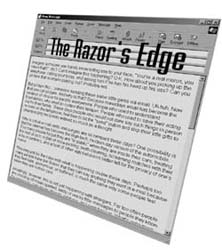 razor's edge